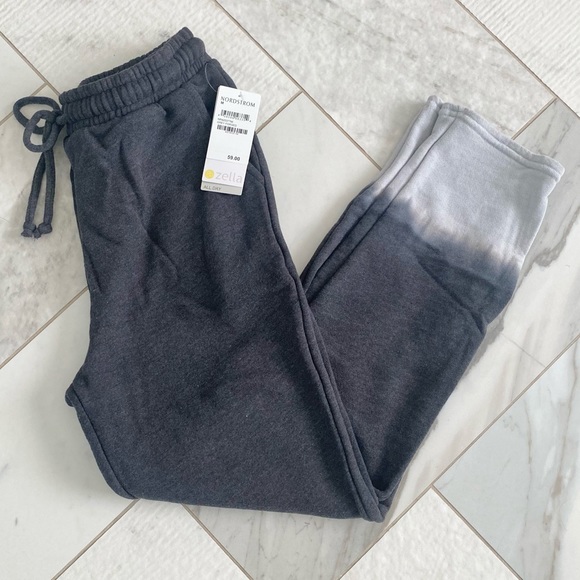 Zella Dip Dye Jogger Grey Forged Size Medium - Picture 6 of 10